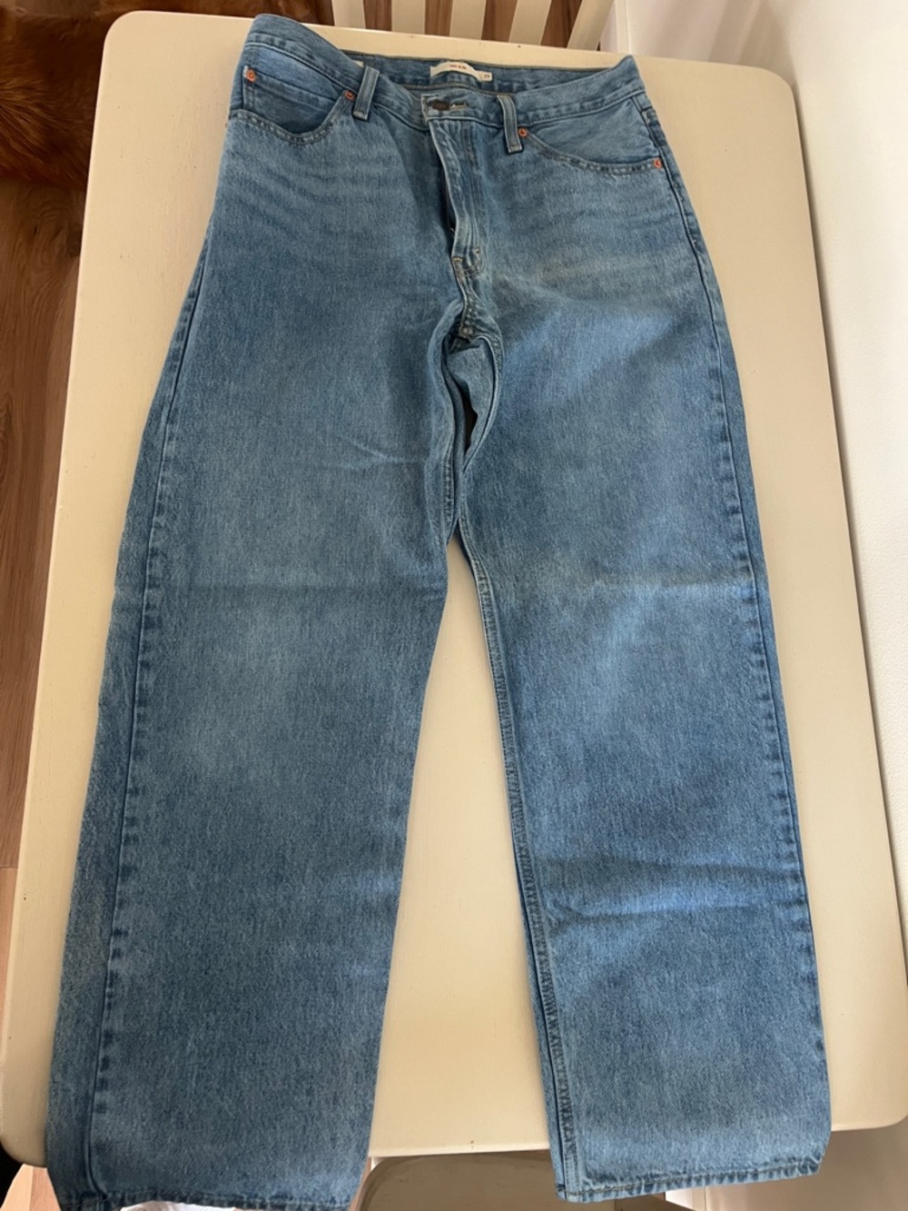 Classic women’s Dad Jeans in Light Blue